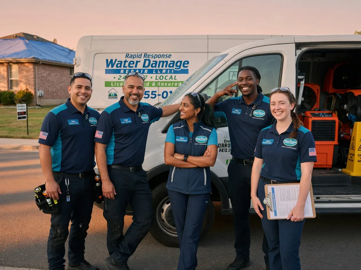 Water Damage Restoration company in Van, TX